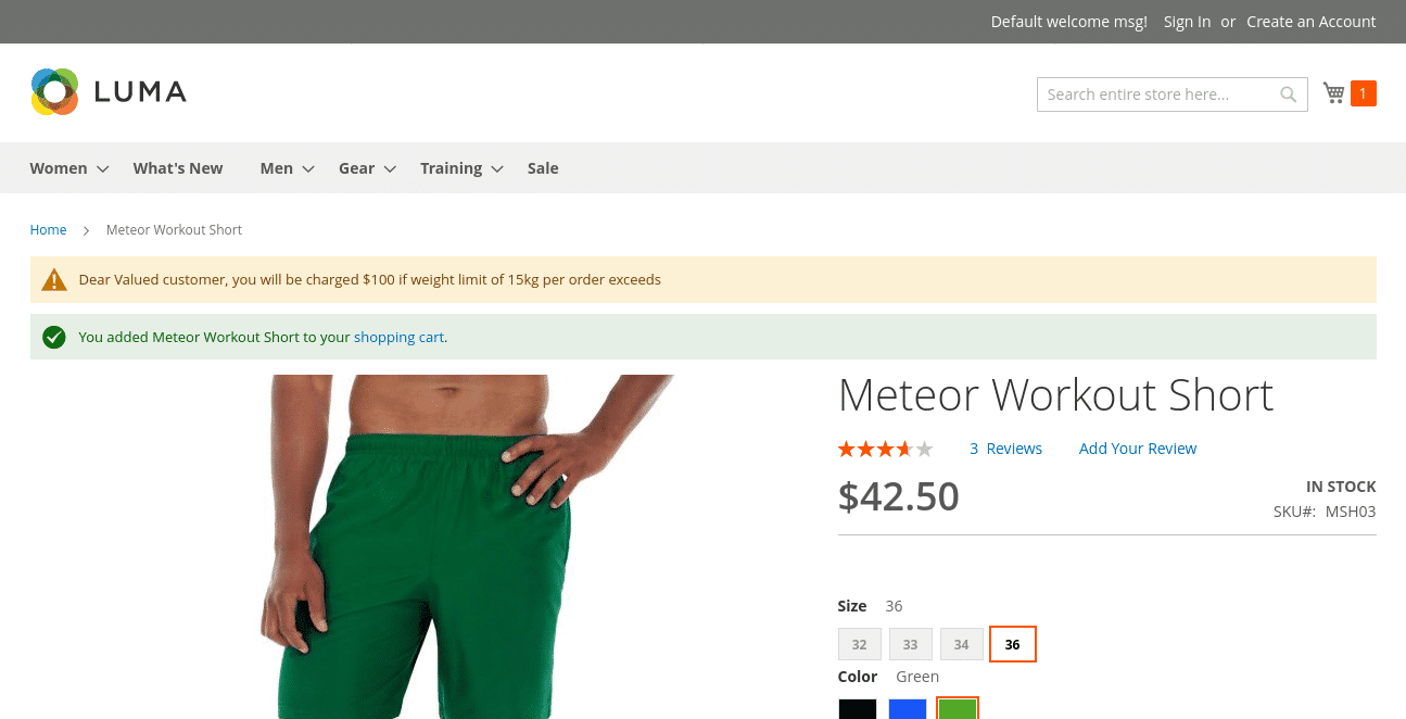 Cart Weight Alert Magento 2 Extension - Image 4