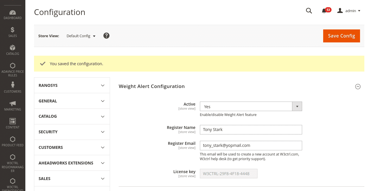 Cart Weight Alert Magento 2 Extension - Image 3