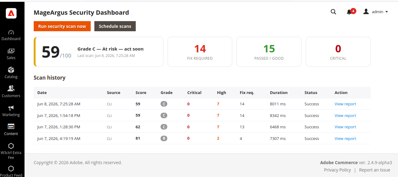 Mageargus Malware Scanner Magento 2 Extension - Image 5